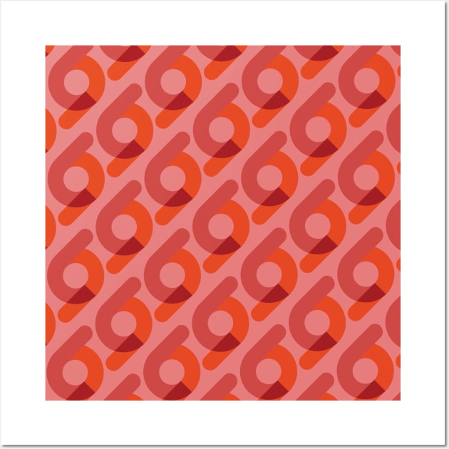 Niogtres pattern Wall Art by LjM